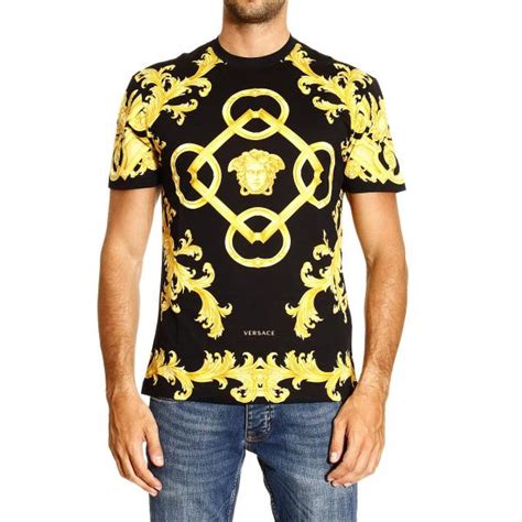 prezzi t shirt versace uomo|versace tee shirts women.